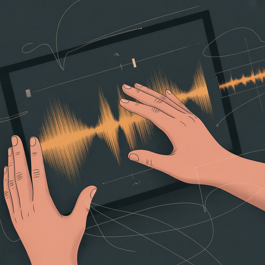 Menschliche Bearbeitung von Musik